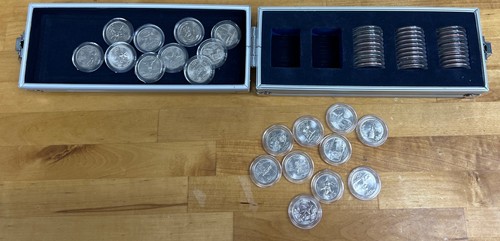 1999-2008 D & P Complete 50 States Statehood Quarters Set w/ Lockbox’s - Picture 2 of 11
