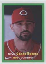 2021 Topps Archives 1957 Topps Green 10/125 Nick Castellanos #26 1b8
