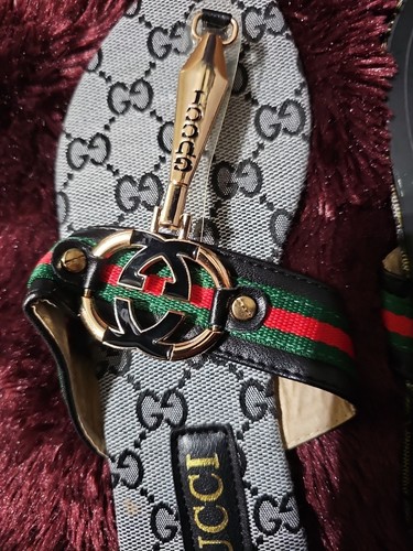 GUCCI Double G Sandals Size 36 (US 6) - Imagen 7 de 9