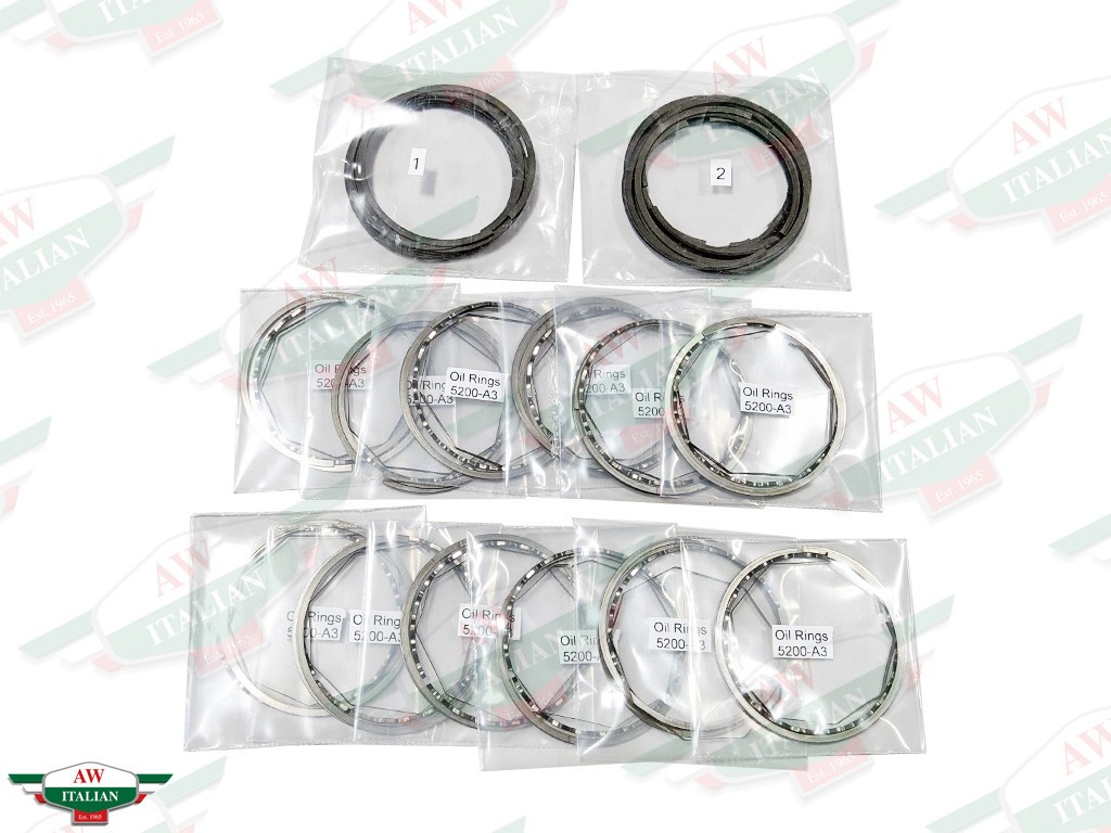 Ferrari 412 512 TR Testarossa 12cyl Piston Ring Set 121531  awitalian