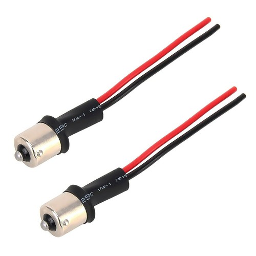 Pre-wired connector Wiring Harness Adapter 1156 Ba15s P21w LED Bulb Male Socket - Picture 2 of 5
