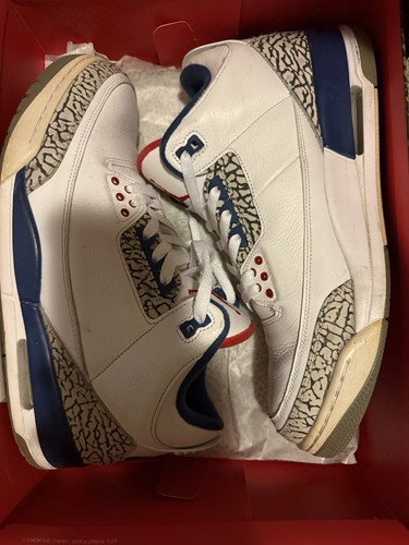Jordan 3 Retro OG Mid True Blue Size 11