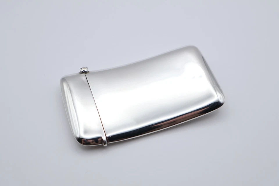 Antiguo estuche para tarjetas de plata de ley con sello Birmingham 1911 Foto 4 de 4