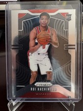 Rui Hachimura 2019-20 Prizm Base Rookie Card RC #255 Wizards / Lakers