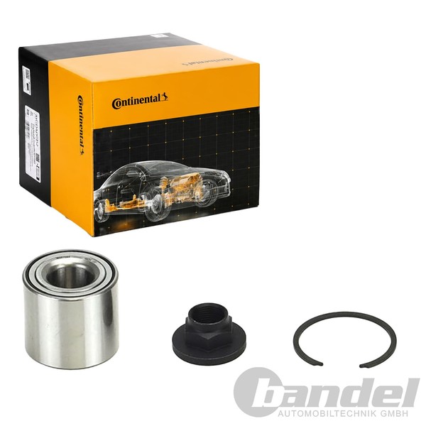 Continental Ctam Radlagersatz Hinten Passend FüR Nissan Micra Note | WBE1204-image