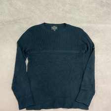 Nautica Knitted Jumper Pullover Knit Sweater With Logo Men's M