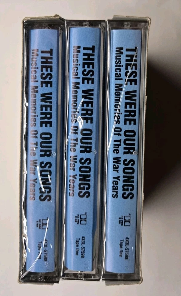 These Were Our Songs Musical Memories of The War Years 3 Cassette Tape Box Set - Image 2 of 3