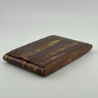 Japanese Kabazaiku Cherry Bark Cigarette Card Case 3×5×⅝″ Handmade 1960s Vintage