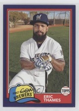 2018 Topps Archives 1981 Design Purple 86/175 Eric Thames #240 g2u