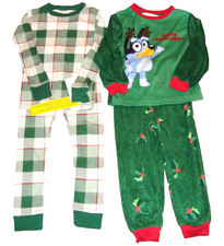 NEW - Boys Size 4 Pajama Sets - LOT OF 2 SETS - Carters  Bluey - New with tags