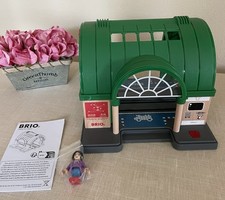 Authentic NEW Brio Grand Train Station Wooden Railway Figure, Sounds