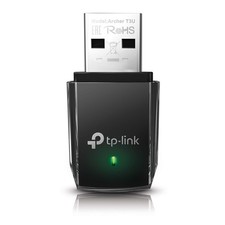 TP-Link AC1300 USB WiFi Adapter for Desktop PC 2.4/5G Dual Band AC1300, Black