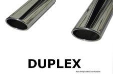 Fox Sportauspuff re li je 1x129x106mm gerollt für Seat Altea XL 5P Frontantrieb