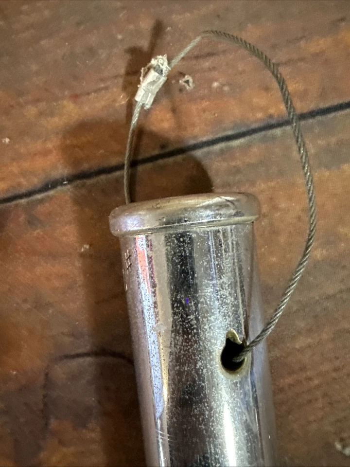 "Tubo 61 1/4"" de 1,5"" de diámetro C# para campanas de orquesta de latón Deagan Yamaha cromadas" Foto 3 de 4