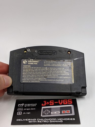 Nintendo 64 Games N64 Original Authentic OEM Games TESTED - SELECT & BUNDLE (#1) - Picture 718 of 746