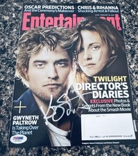 Entertainment Weekly Magazine Twilight Kristen Stewart Signed Auto PSA/DNA