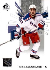 2016-17 SP Authentic #6 Mika Zibanejad - HKY