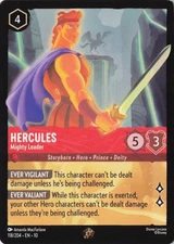 Hercules - Mighty Leader 118/204 Whispers in the Well Regular