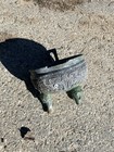 REPLICA REPRODUCTION Ancient Chinese Bronze Ding Food Vessel READ DESCRIPTION