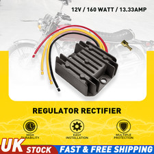 Upgrade 12V 160W Rectifier Regulator For Triumph T140 T120 Norton Commando BSA