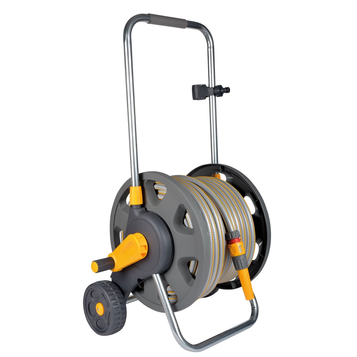 Hozelock 2434 60M Assembled Hose Cart & 30M Of 12.5Mm Hose - Assorted - Image 2