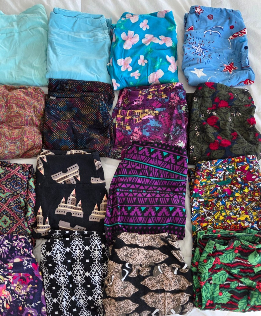 lularoe leggings os. Multiple patterns - image 1