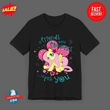 RARE My Little Pony Fluttershy Friends Were Flowers I'd Pick You T-Shirt S-5XL