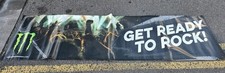 ROCK MONSTER ENERGY BANNER POSTER VINYL