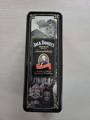 Jack Daniels Blechdose Aufbewahrung Deko Dose Vintage Sammler Dose- Ohne Inhalt 