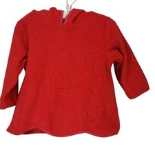 Sesame Street Elmo Baby Pullover Hoodie Size 12 Months 100 Polyester Machine Wa