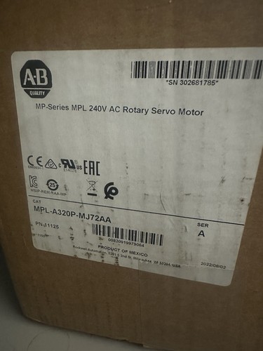 Allen-Bradley Servo Motor MPL-A320H-MJ72AA (new in box)