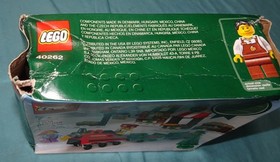 BOX IS CRUSHED == 40262 == LEGO Seasonal: Christmas Train Ride = RETIRED =