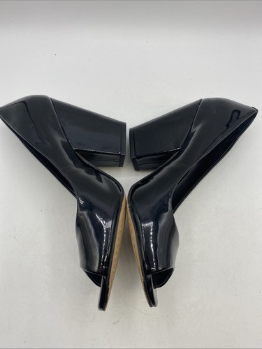 Vince Camuto Leather Peep Toe Pumps Heels - Size 6 M Women Dress shoes - Picture 7 of 13