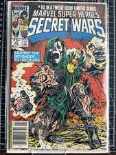 Marvel Super Heroes Secret Wars # 10 1984 Newstand