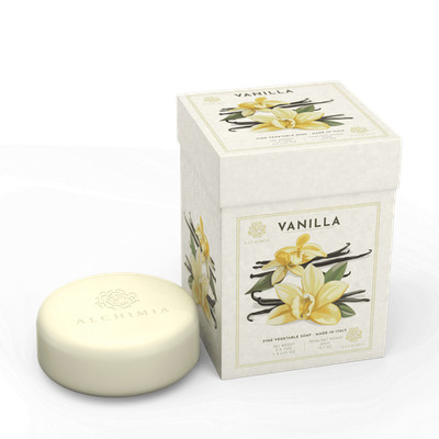 ALCHIMIA Pflanzenseife Seifenbox VANILLE (3 x 150 g)