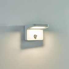 Outdoor LED Wall Light with Motion Sensor Waterproof IP44 Adjustable Lamp