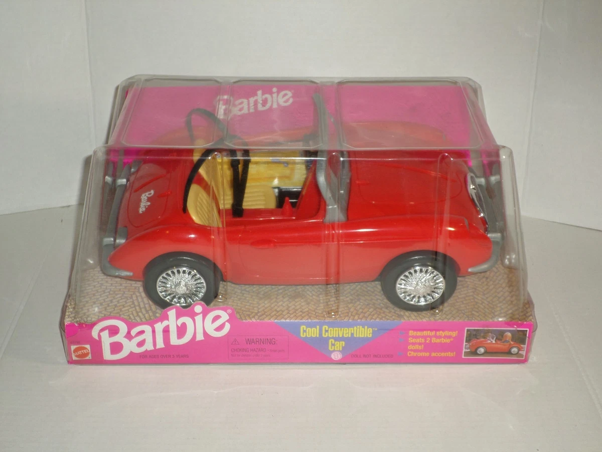 Barbie Doll Vehicles without Vintage Car 1998 Year Manufactured