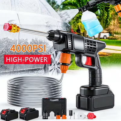 #ad Cordless Pressure Washer Electric High Pressure Water Power Washer 2 Battery 2Ah $32.99