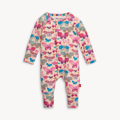 Magnetic Me " All A-Flutter" modal magnetic convertible coverall, 6-9 mo, NWT