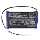 3200mAh/23.68Wh Replacement Battery for Sylvania SDVD1332 ,SDVD1332-B,357098P