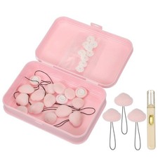 8 Pcs Duvet Cover Pins Clips to Hold Comforter Inside, Light Pink Cloud