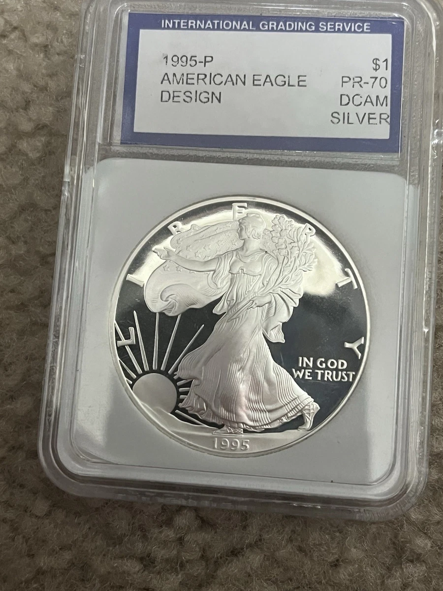 American Eagle Uncertified 1995 Silver Bullion Coins for sale | eBay