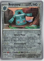Bronzong 145/197 Reverse Holo Uncommon Obsidian Flames Pokemon TCG