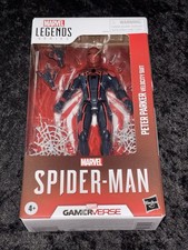 Hasbro Marvel Legends Gamerverse Spiderman 2 Peter Parker Velocity Suit Figure