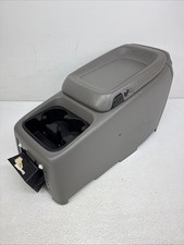 99-02 Chevy Silverado Gmc Truck Center Console Wcupholder Suburban Oem Gray