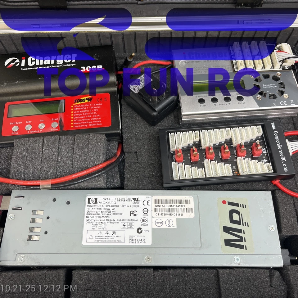 ICharger 306B Charger/Discharger ICharger 208B & HP Hewlett Packard OPS-600PB - Image 2 of 4
