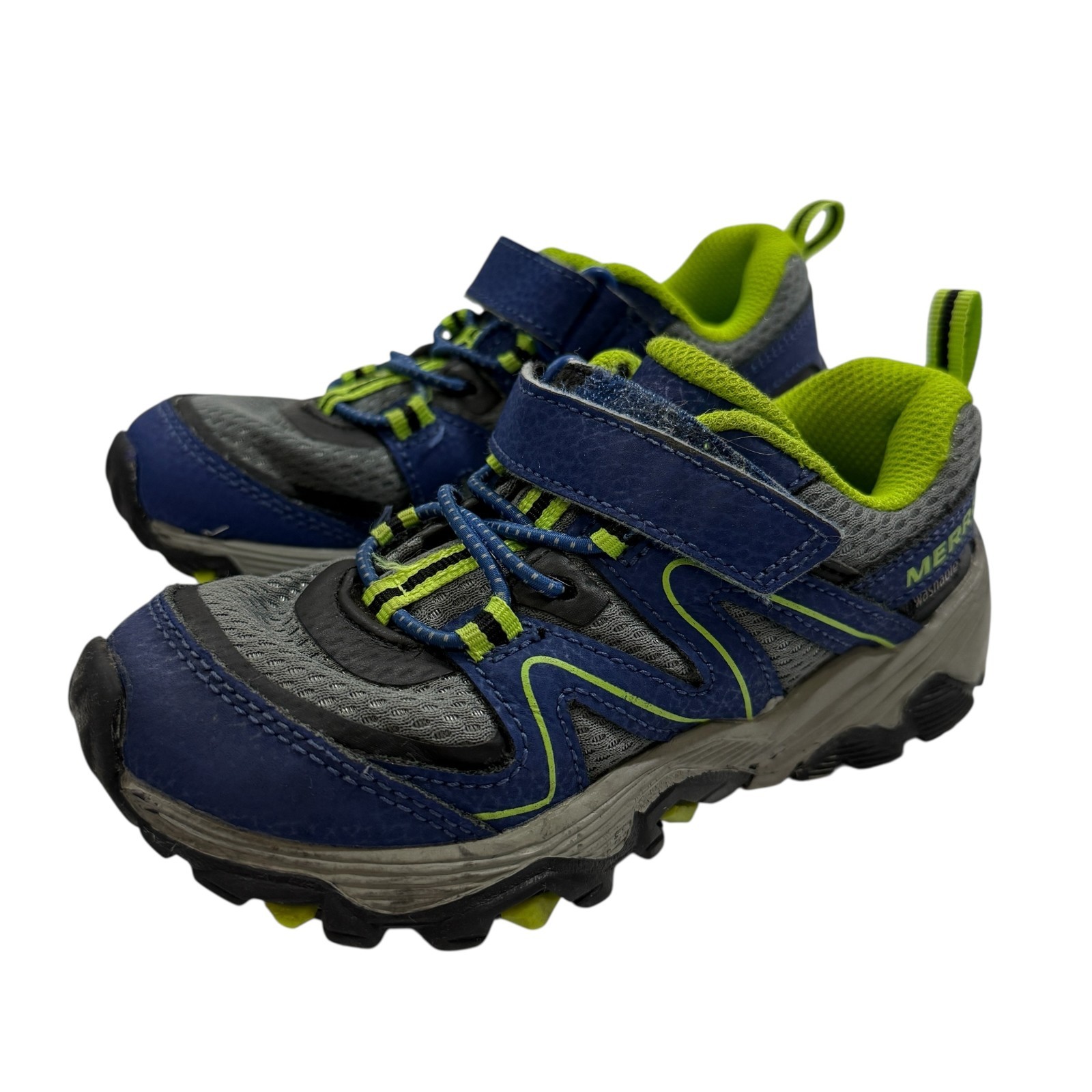 Scarpe da trekking Merrell Trail Quest unisex blu grigio sneaker taglia 12 W stile MK262619