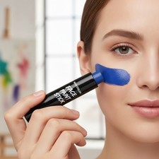 Highly Pigmented Blue Face and Body Paint Stick for Creative Makeup Solutions