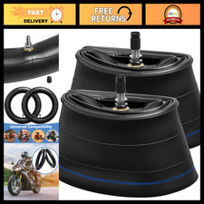 2PCS 90/100-14 Inner Tubes for Dirt Bike  Motorcycle, Butyl Rubber, TR4 Valve