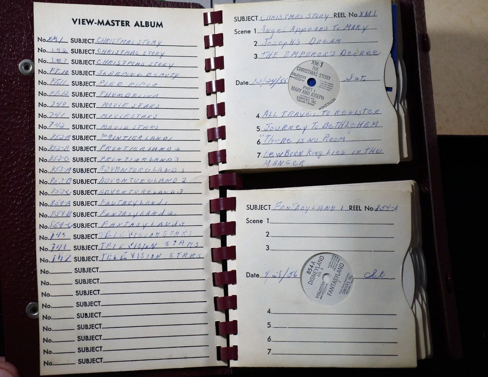 Sawyer's View-Master ALBUM & 33 Reels Movie TV Stars Disneyland AND MUCH MORE - Image 3 of 4